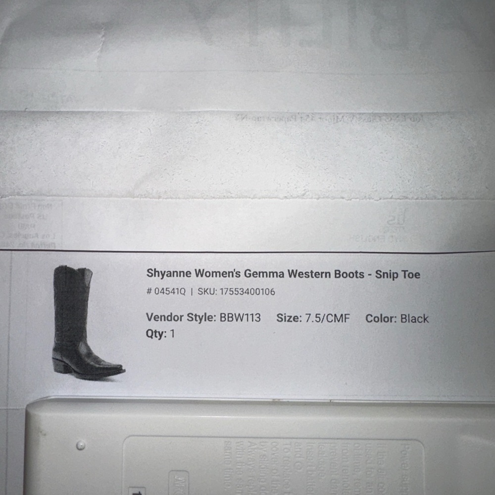 Idylwind Shyanne Women’s Gemma Western Boots Snip Toe - Picture 4 of 4